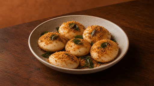 Ghee Podi Idli